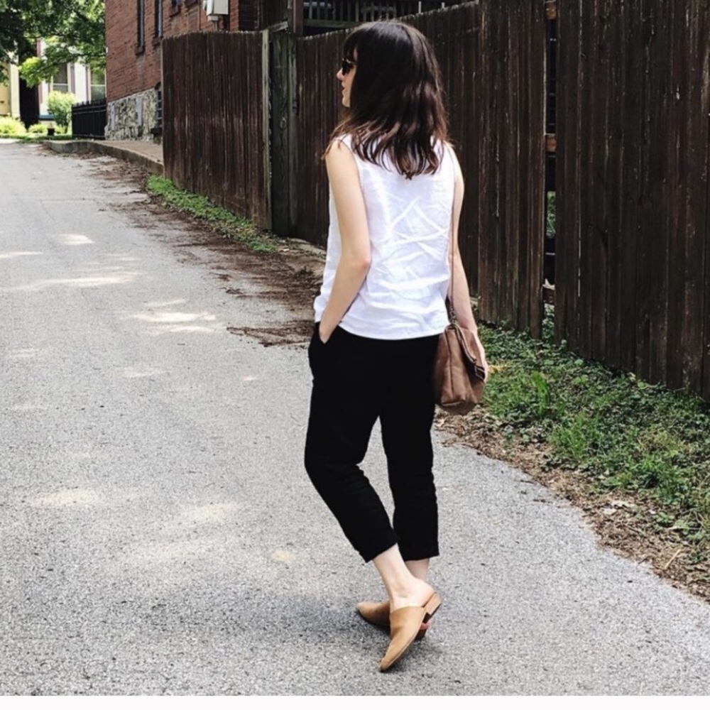 ISO Not Perfect Linen Black Athens pants XS